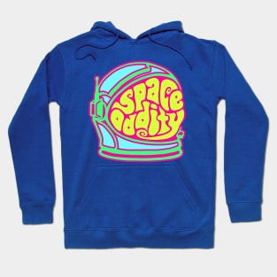 Space Oddity Astronaut Helmet Word Art Hoodie